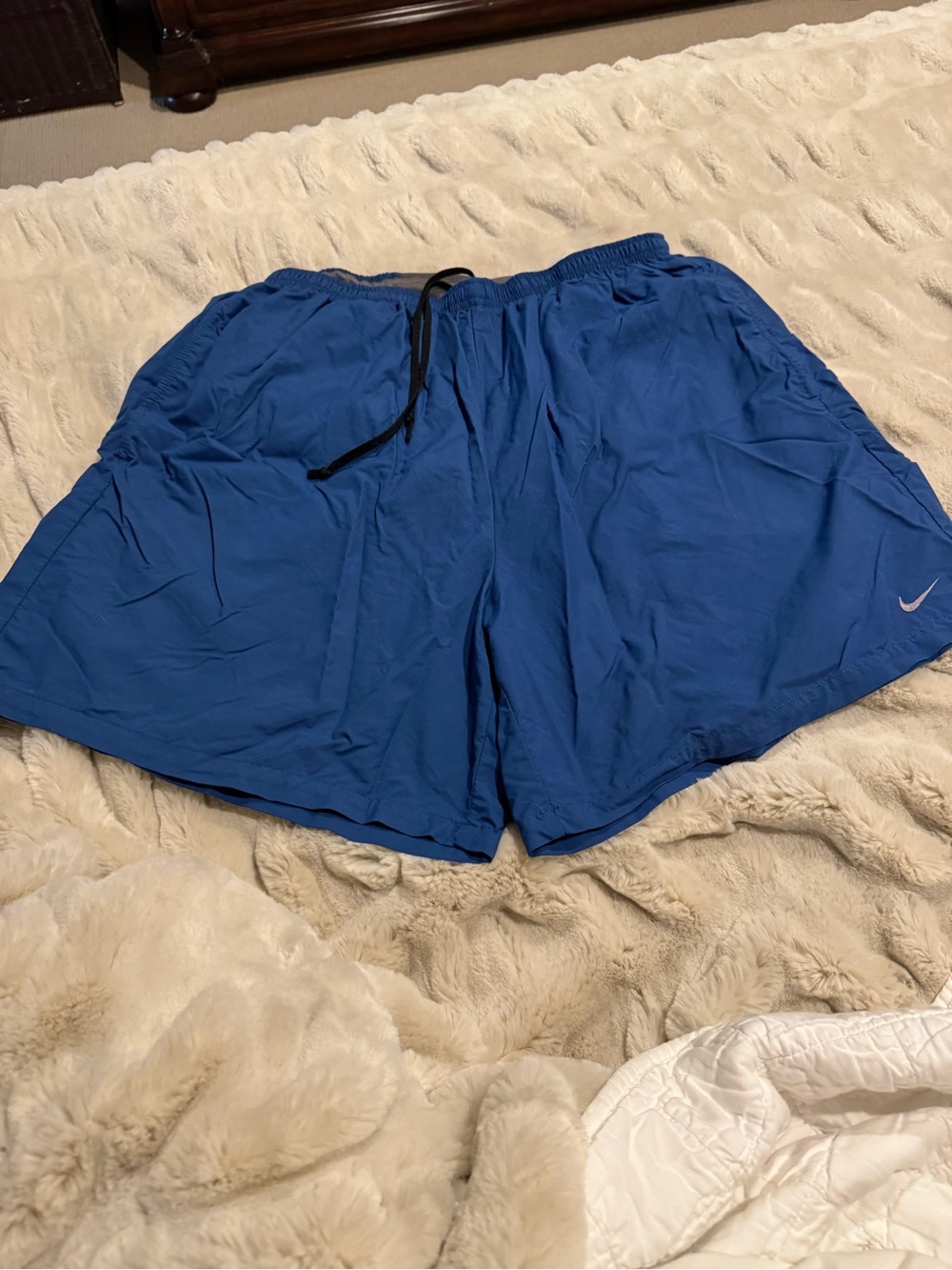 Vintage Nike Black Dri-FIT Running shorts with Swoosh